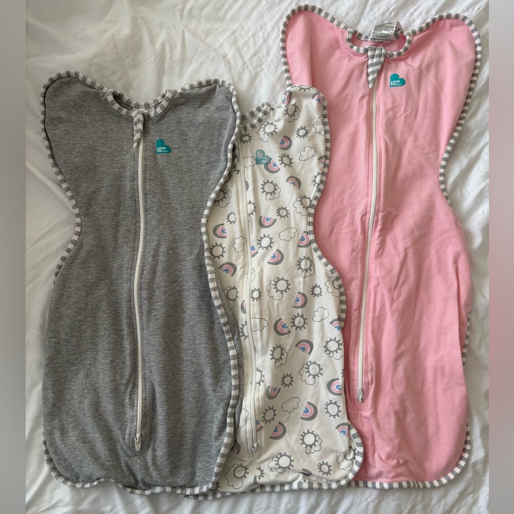 Love To Dream Swaddle Bundle - 2x Small, 1x Medium